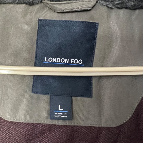 NWOT |•LONDON FOG•| Heavy Duty Winter Insulated Convertible Field Coat Large - Picture 13 of 15